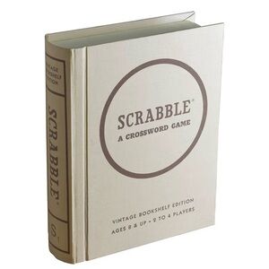 🃏 Scrabble Vintage Bookshelf Edition